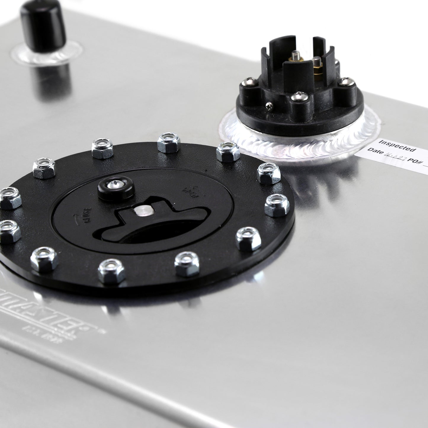 Celda de combustible de aluminio de 13 galones/50 litros con unidad de envío