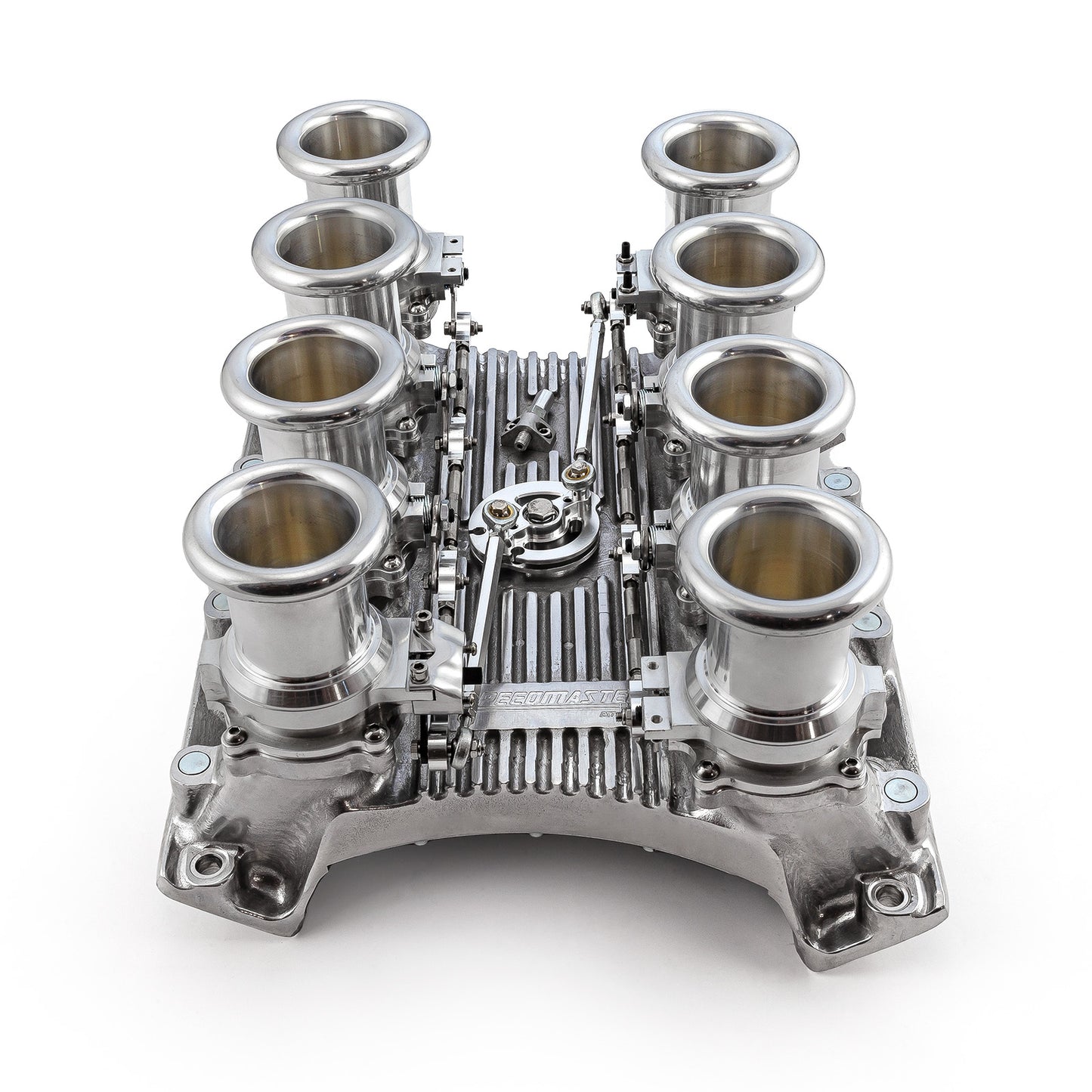 Chevy Gen V LT1 Downdraft 8 Stack EFI Intake Manifold System Complete Polished