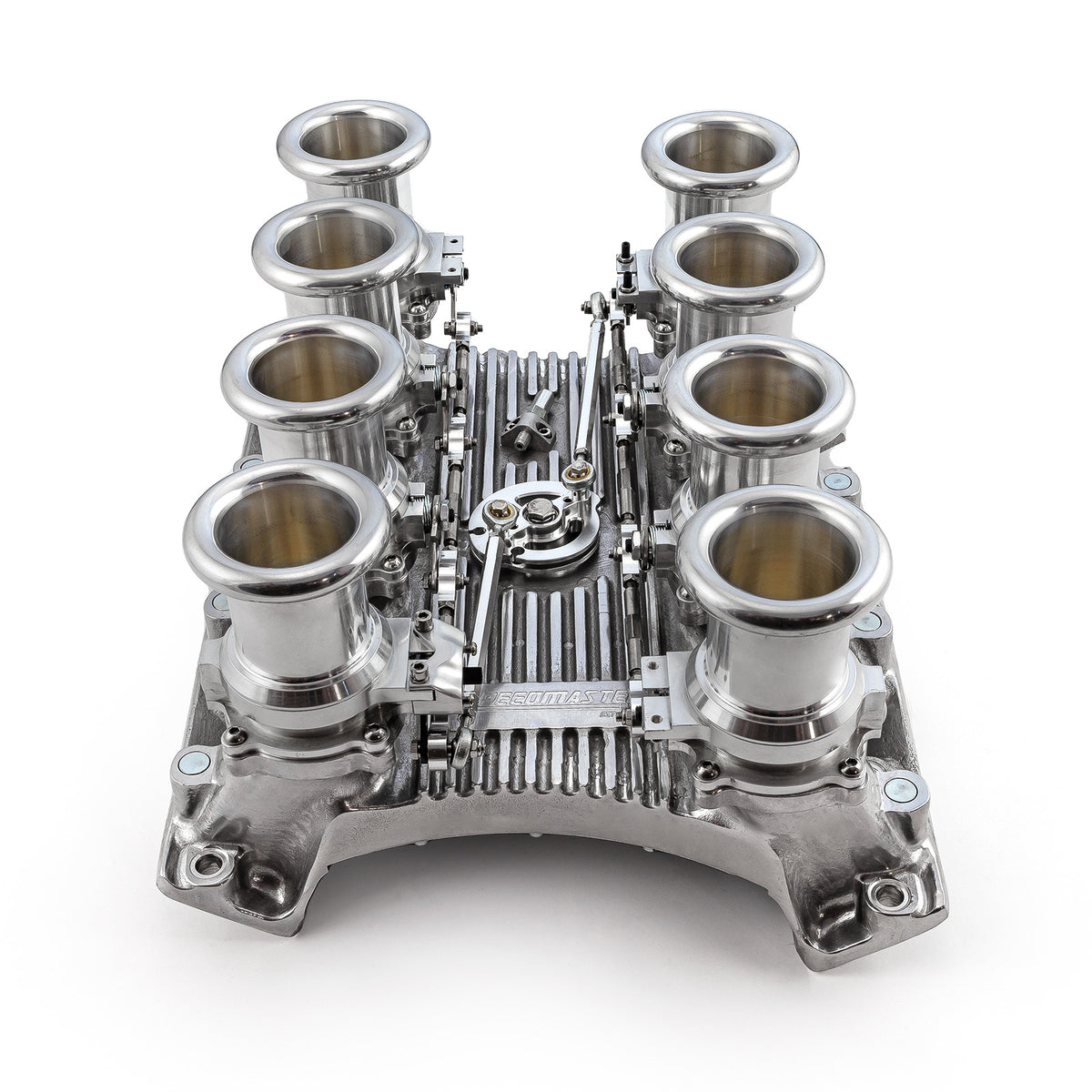 Sistema de colector de admisión EFI de 8 pilas de corriente descendente para Chevy Gen V LT1, completo y pulido