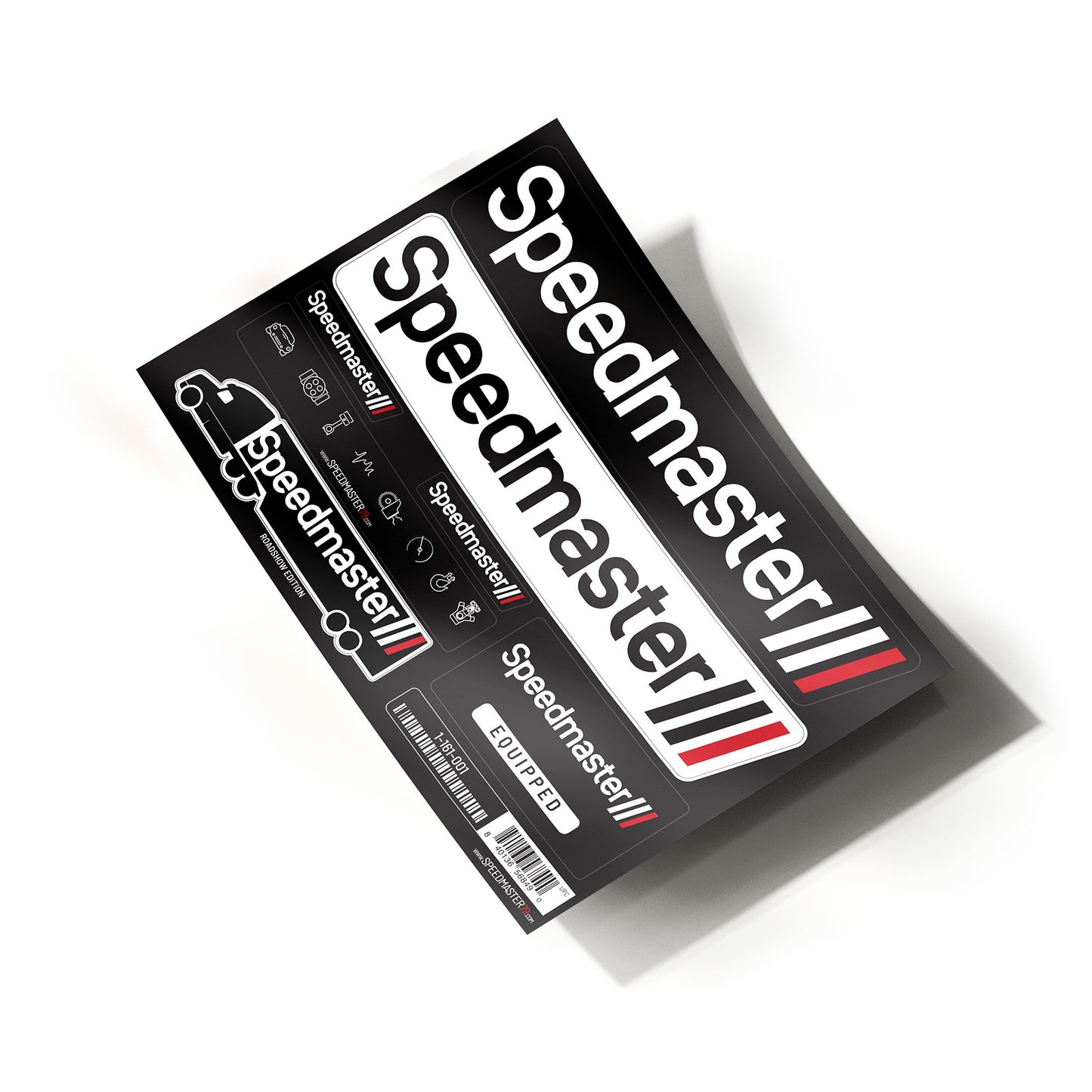 Speedmaster Vinyl Decals / Sticker Sheet
