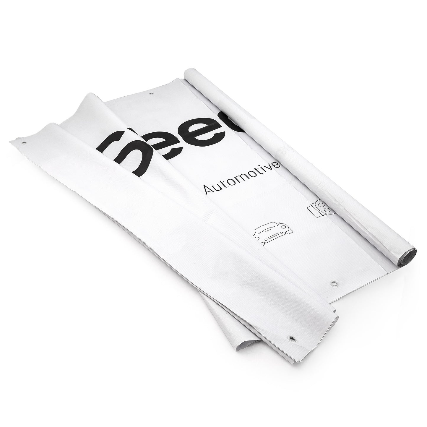 Banner corporativo Speedmaster de 120" x 48"