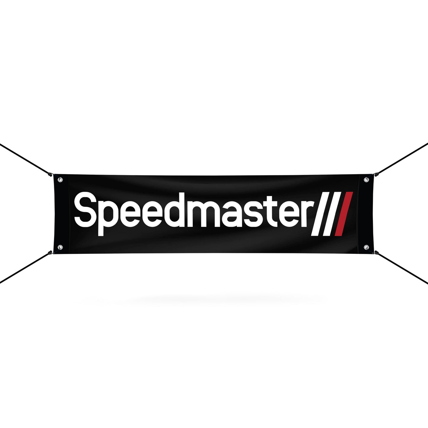 Banner pequeño del equipo Speedmaster (122 x 30 cm)