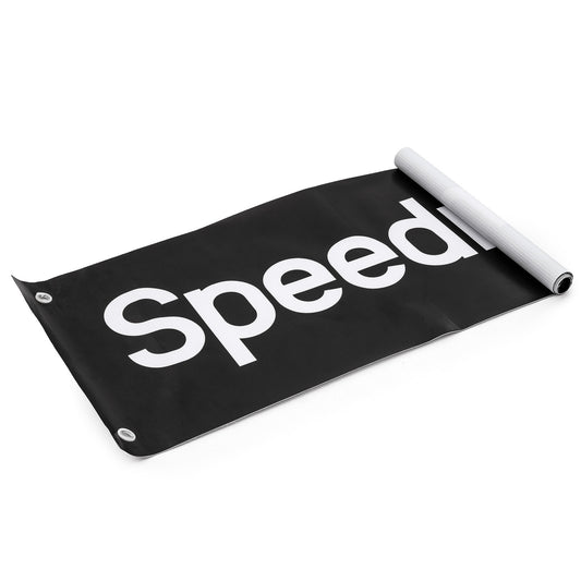 Banner pequeño del equipo Speedmaster (122 x 30 cm)