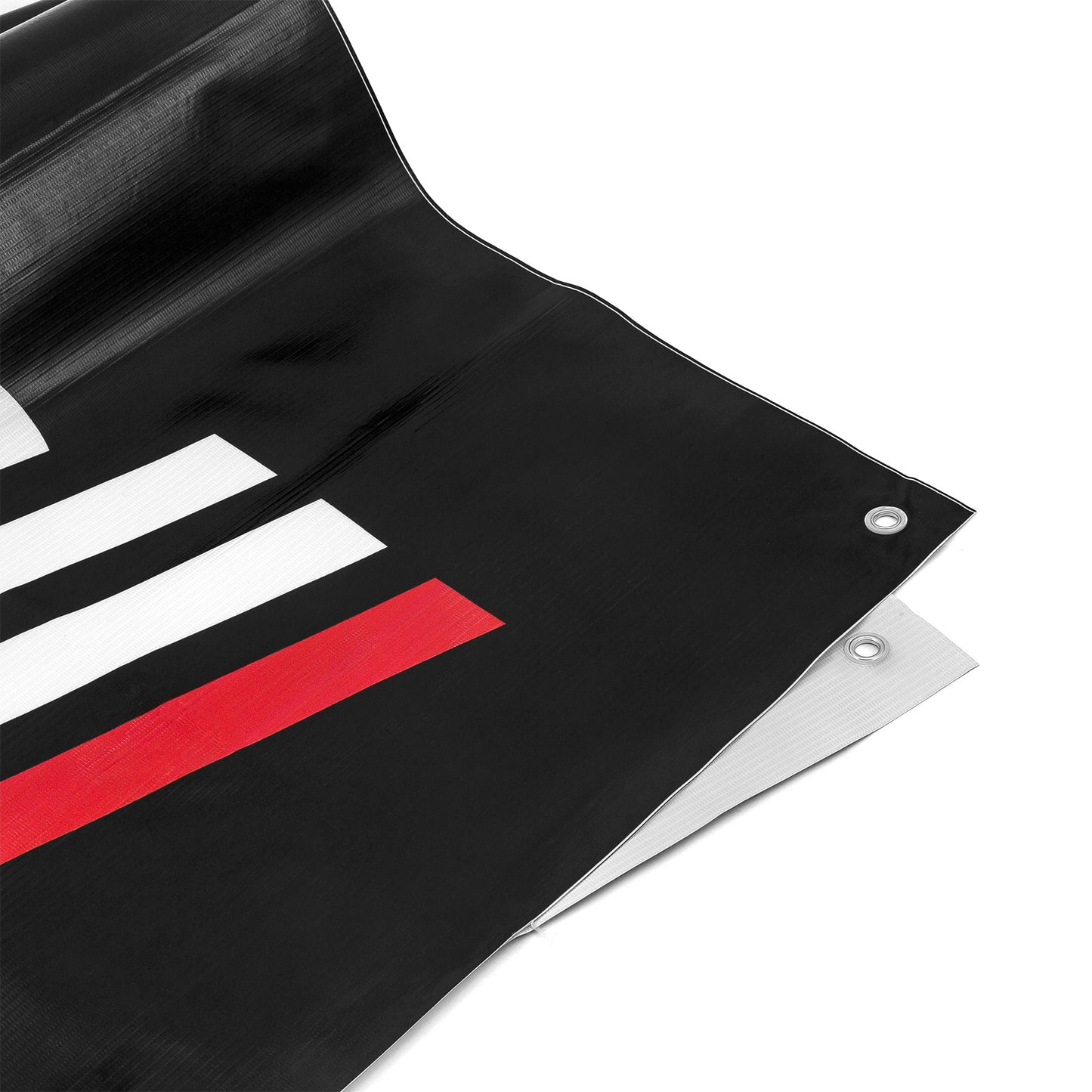 Banner del equipo Speedmaster con el logotipo mediano (72" x 24")