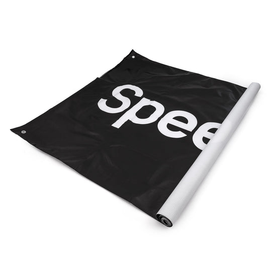 Speedmaster Logo Team Banner Large 96" x 36"
