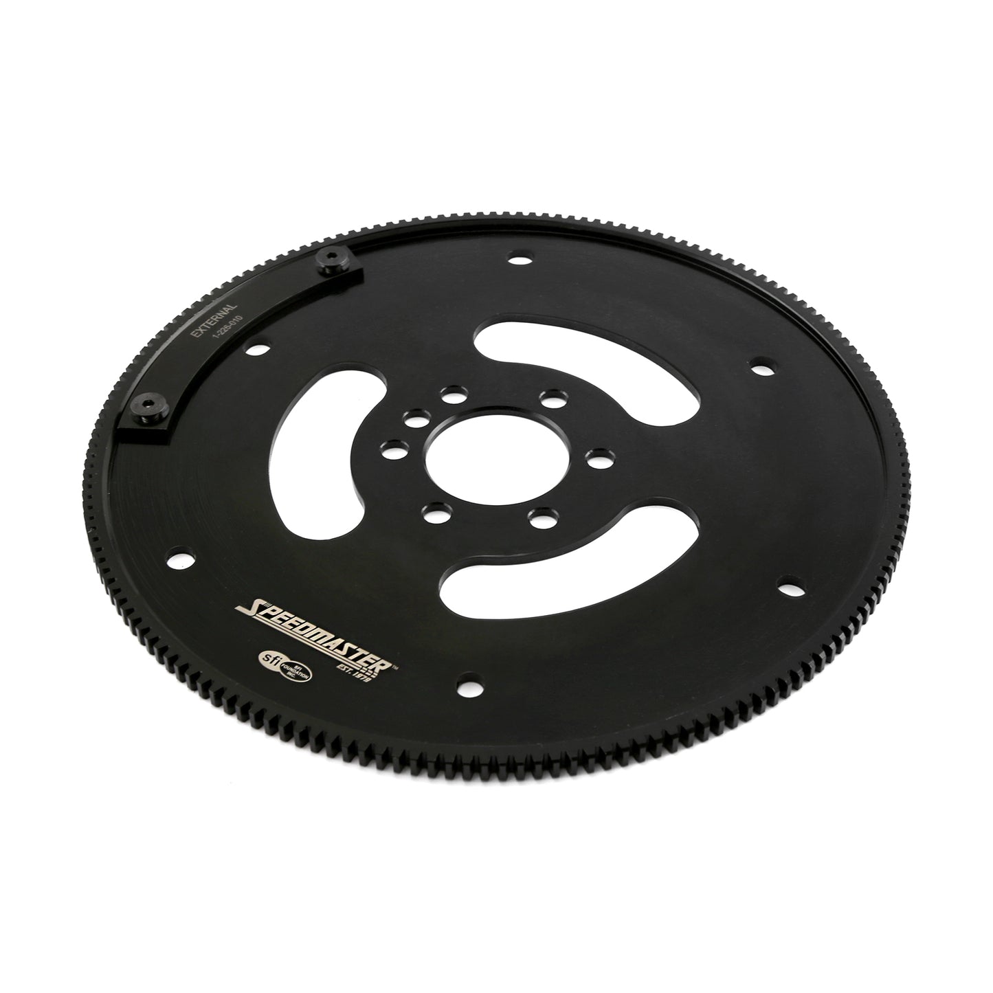 Chevy SBC 350 BBC 454 2 piezas RMS 168 dientes DNA® Billet óxido negro SFI Flexplate