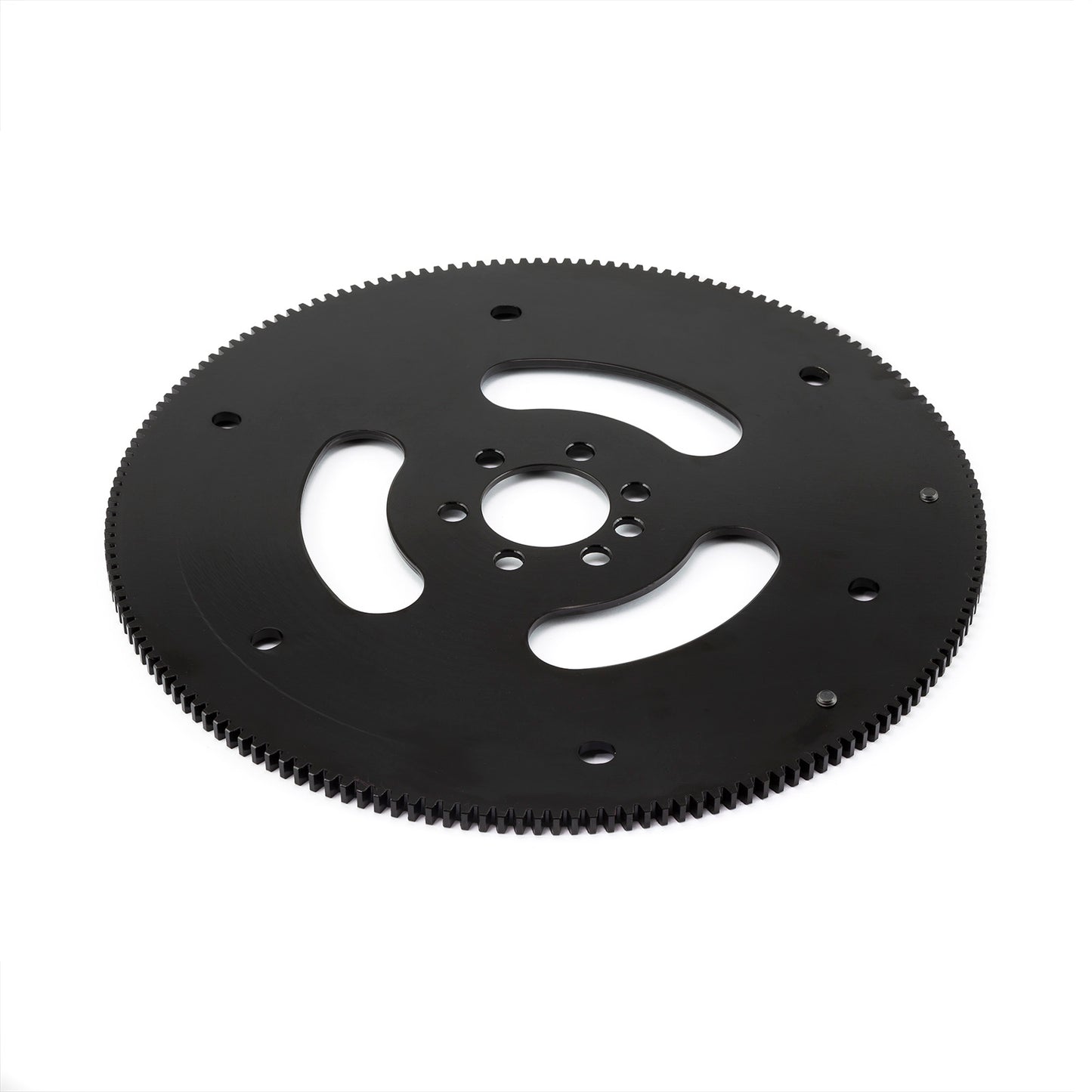 Chevy SBC 350 Late 1PC Rms 168 dientes DNA® Billet óxido negro SFI Flexplate