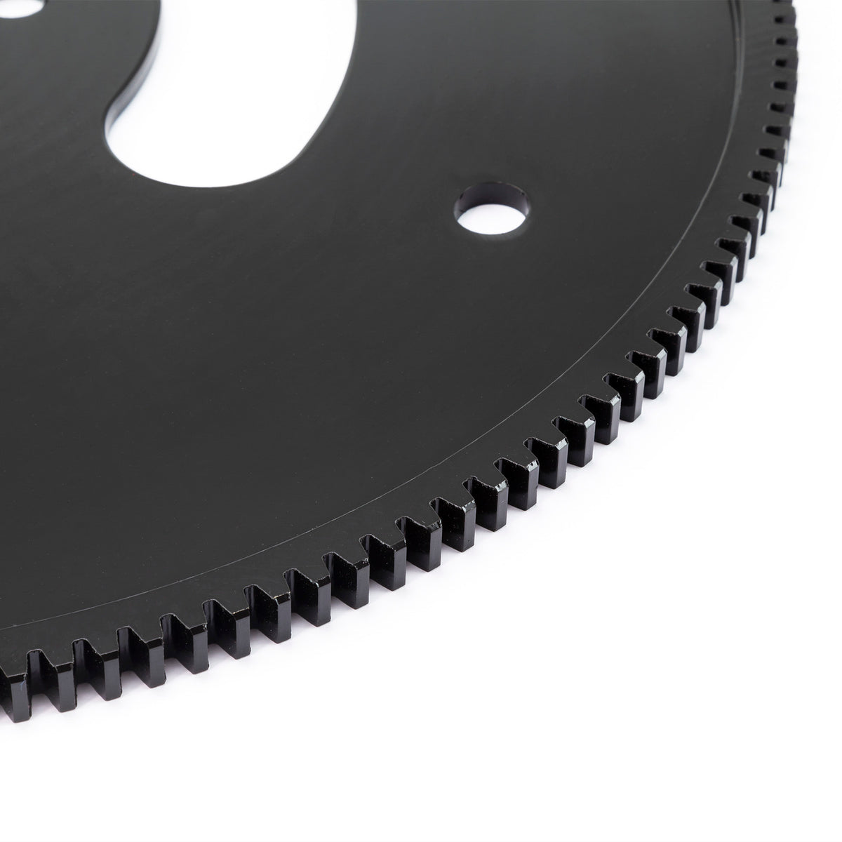 Chevy SBC 350 Late 1PC Rms 168 dientes DNA® Billet óxido negro SFI Flexplate