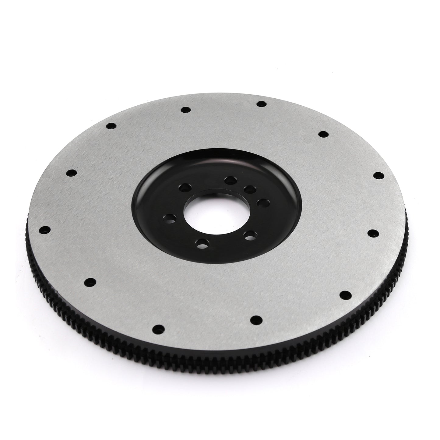 Volante SFI de 11" con óxido negro y 168 dientes para Chevy SBC 350 400 BBC 454, 2 piezas RMS