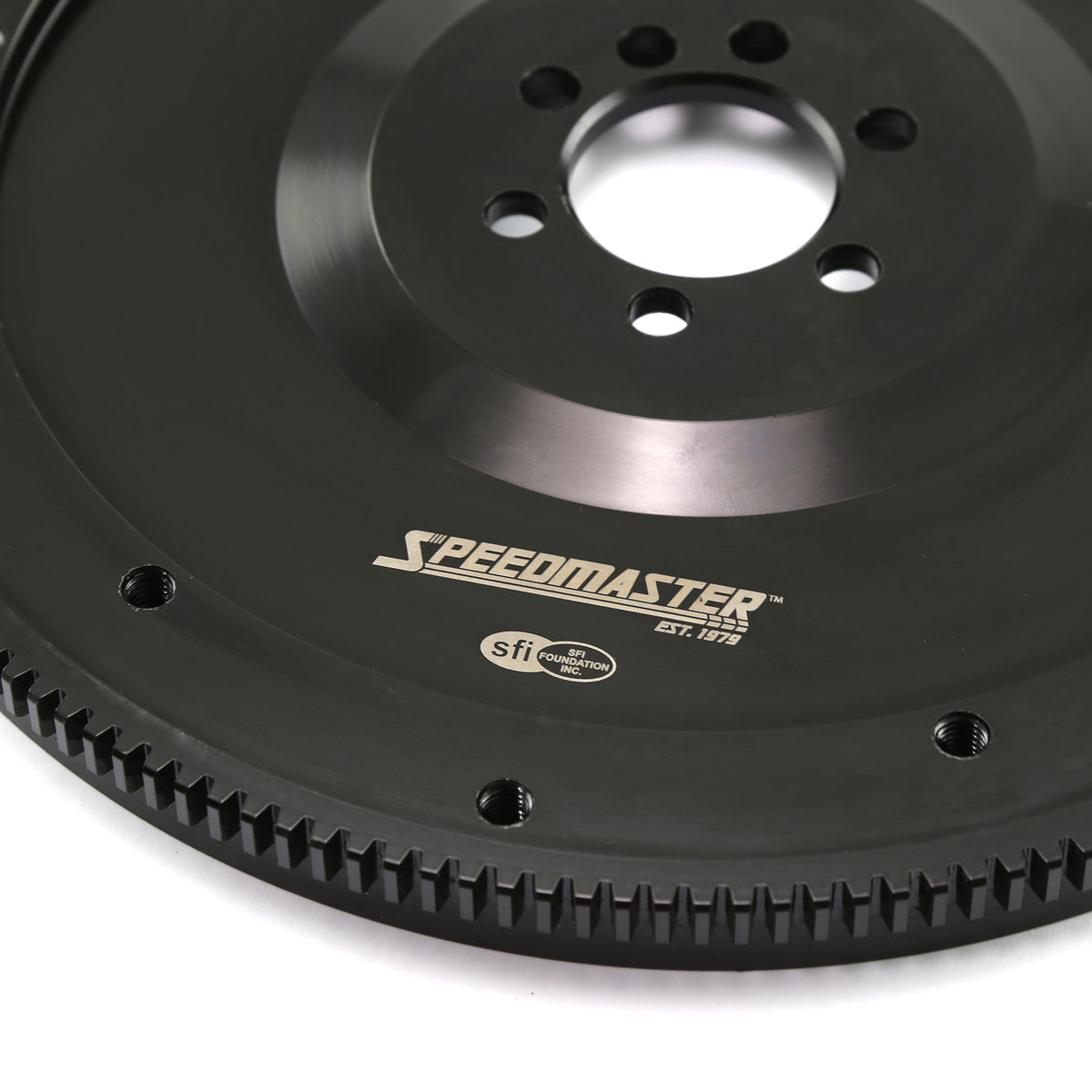 Chevy SBC 350 Late 1PC RMS 11" 168 Tooth DNA® Billet Black Oxide SFI Flywheel