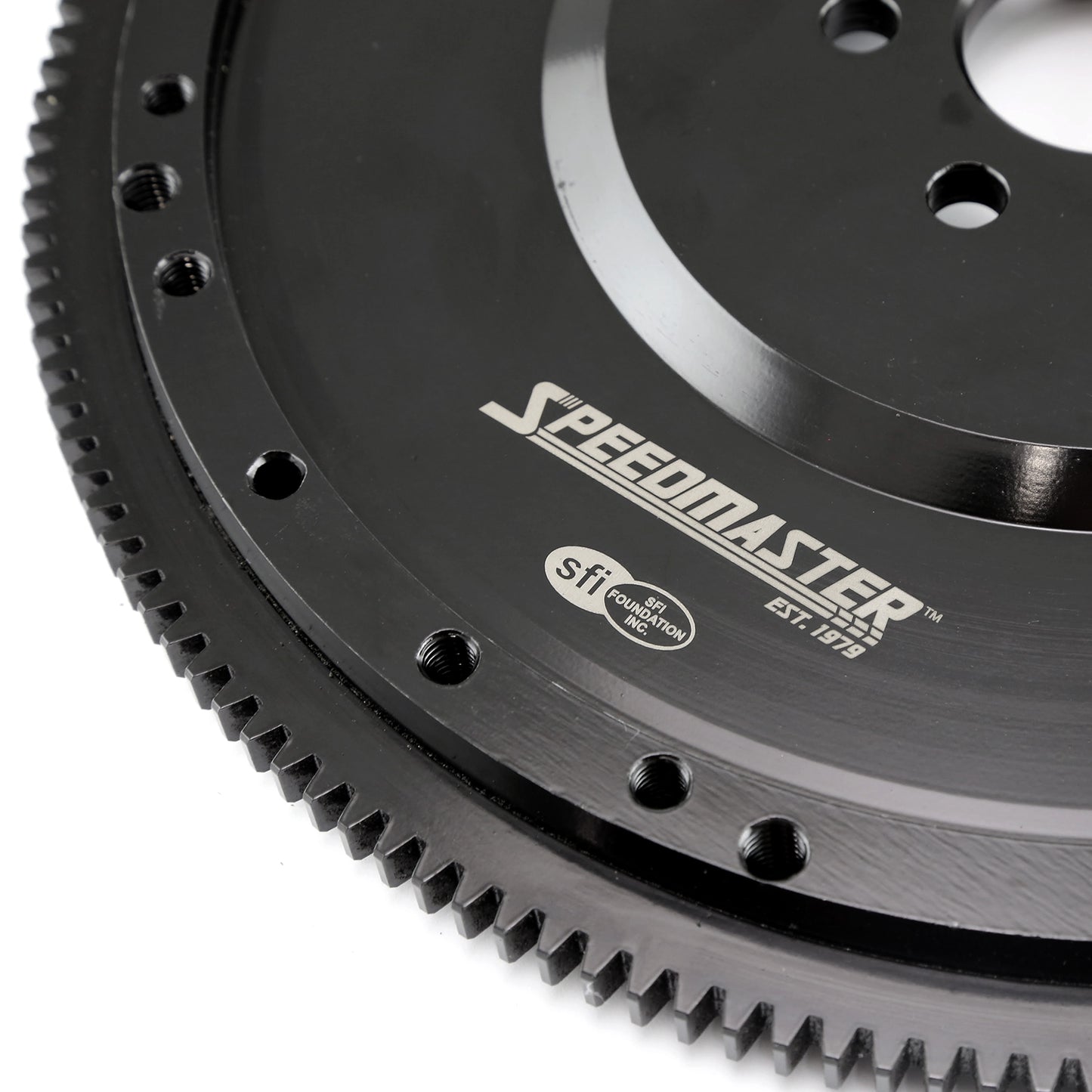 Volante SFI de óxido negro con palanquilla DNA® de 157 dientes Ford SB 289 302 351 351C Windsor