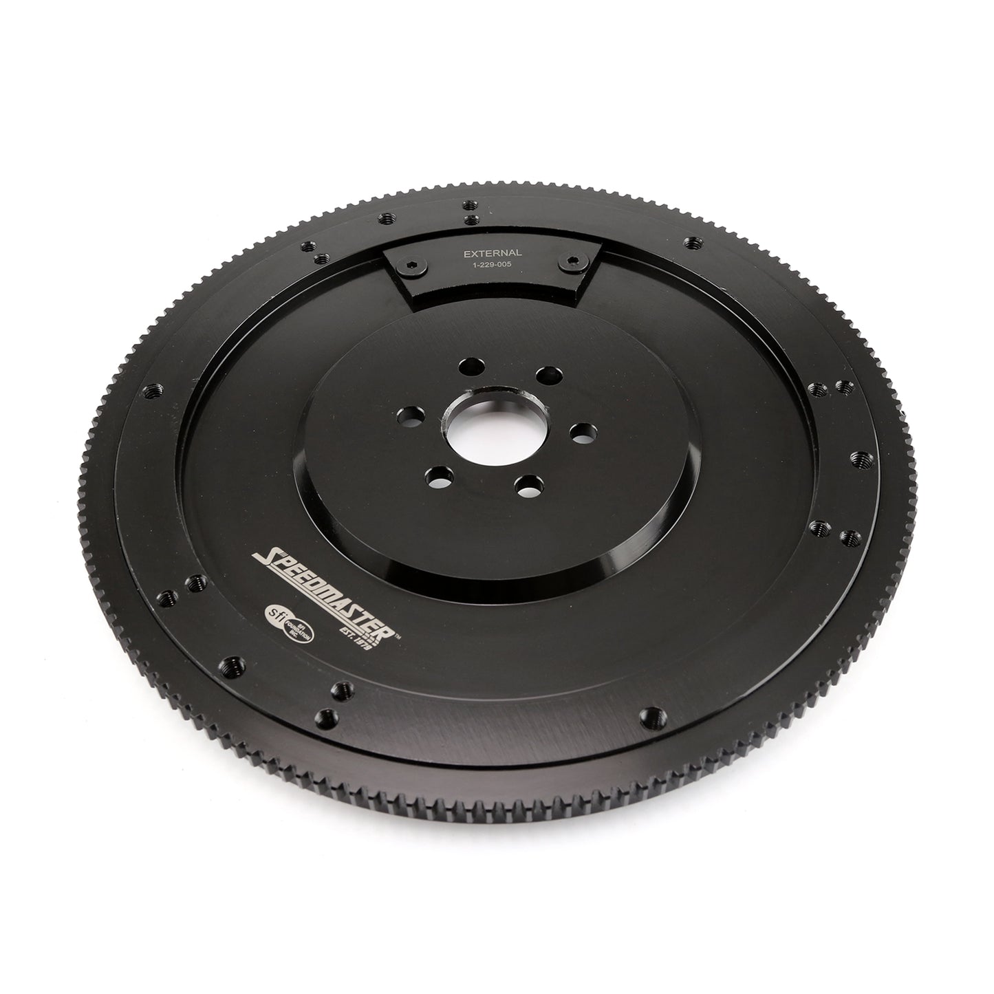 Volante SFI de óxido negro con palanquilla DNA® de 164 dientes para Ford SB 289 302 351 351C Windsor