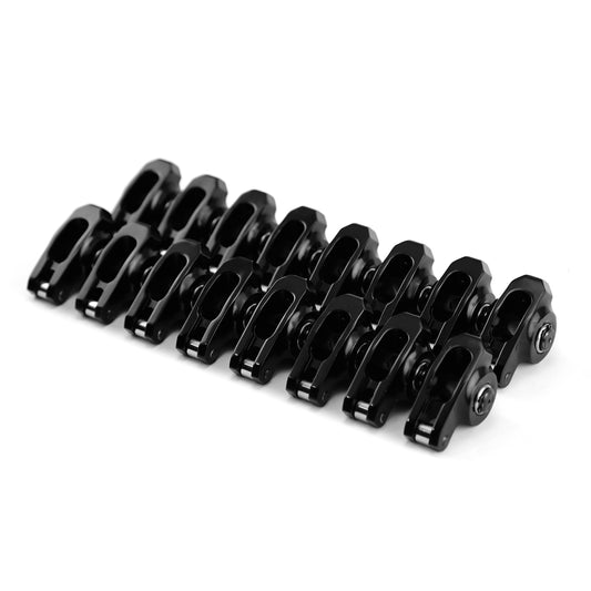Ford SB 289 302 351 Windsor 1.6 Ratio 3/8" DNA® Aluminum Roller Rocker Arms Set