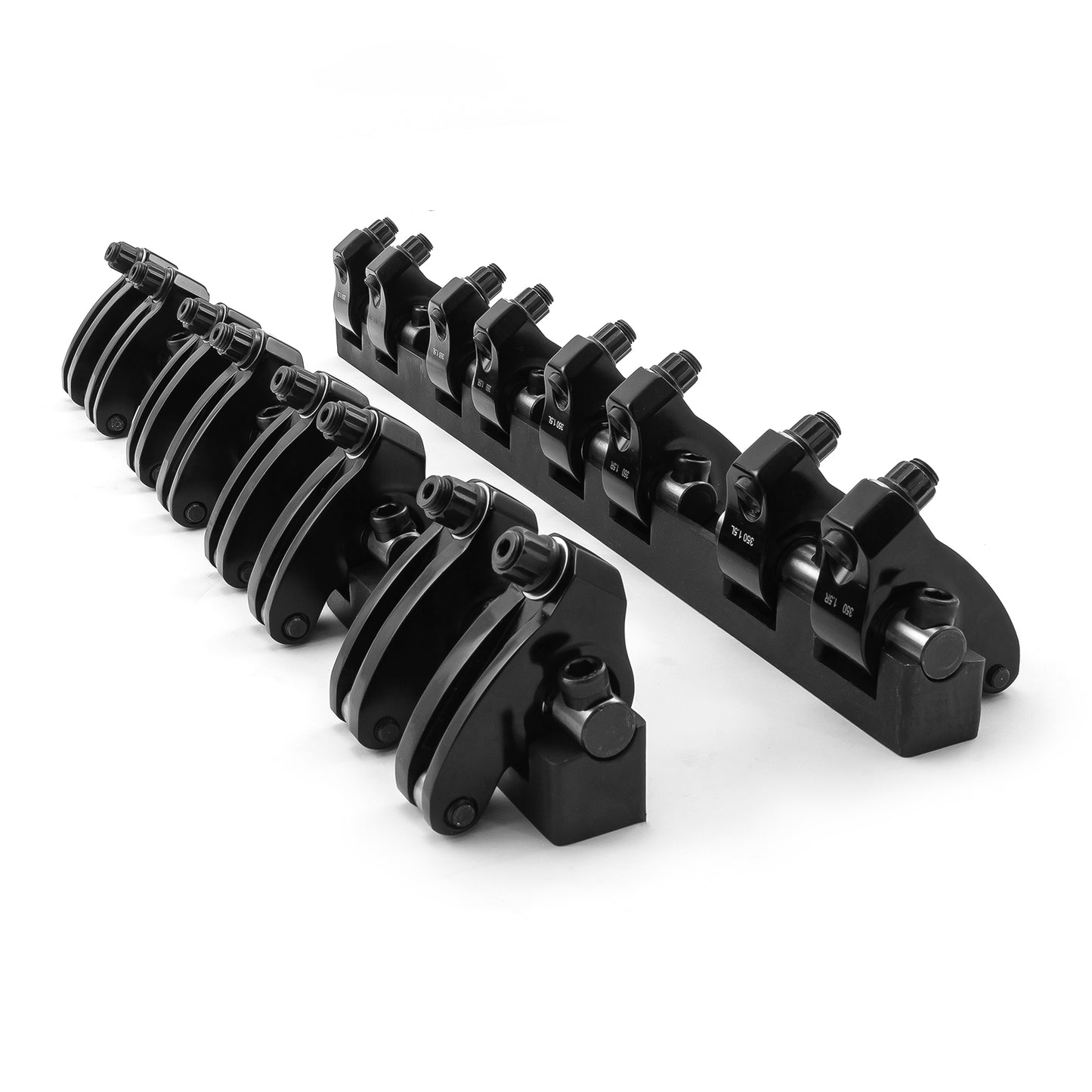 Juego de balancines de rodillos de aluminio DNA® con relación de eje 1.5 para Chevy SBC 350
