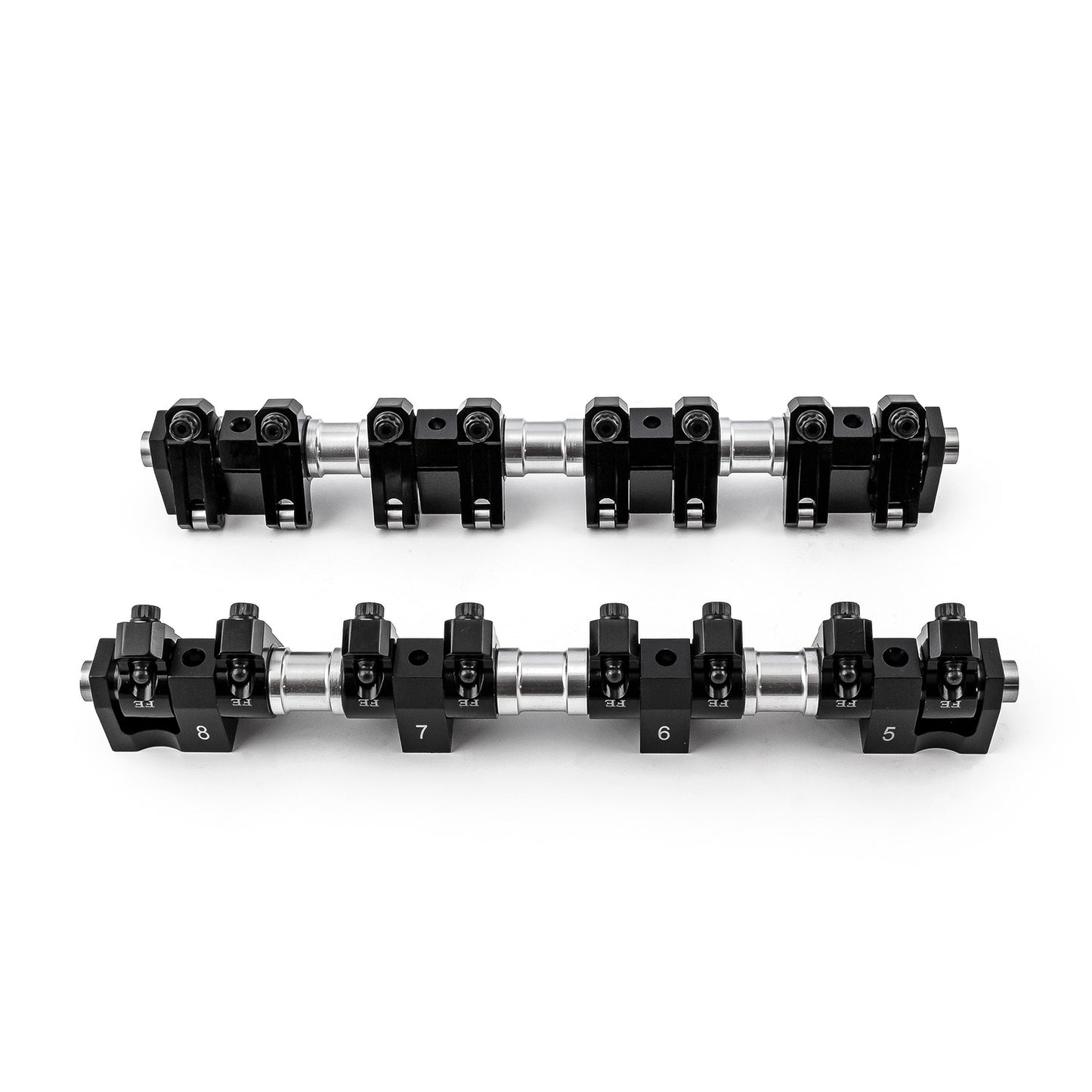 Juego de balancines de rodillos de aluminio DNA® con relación de eje 1.76 para Ford Fe 390 427 428