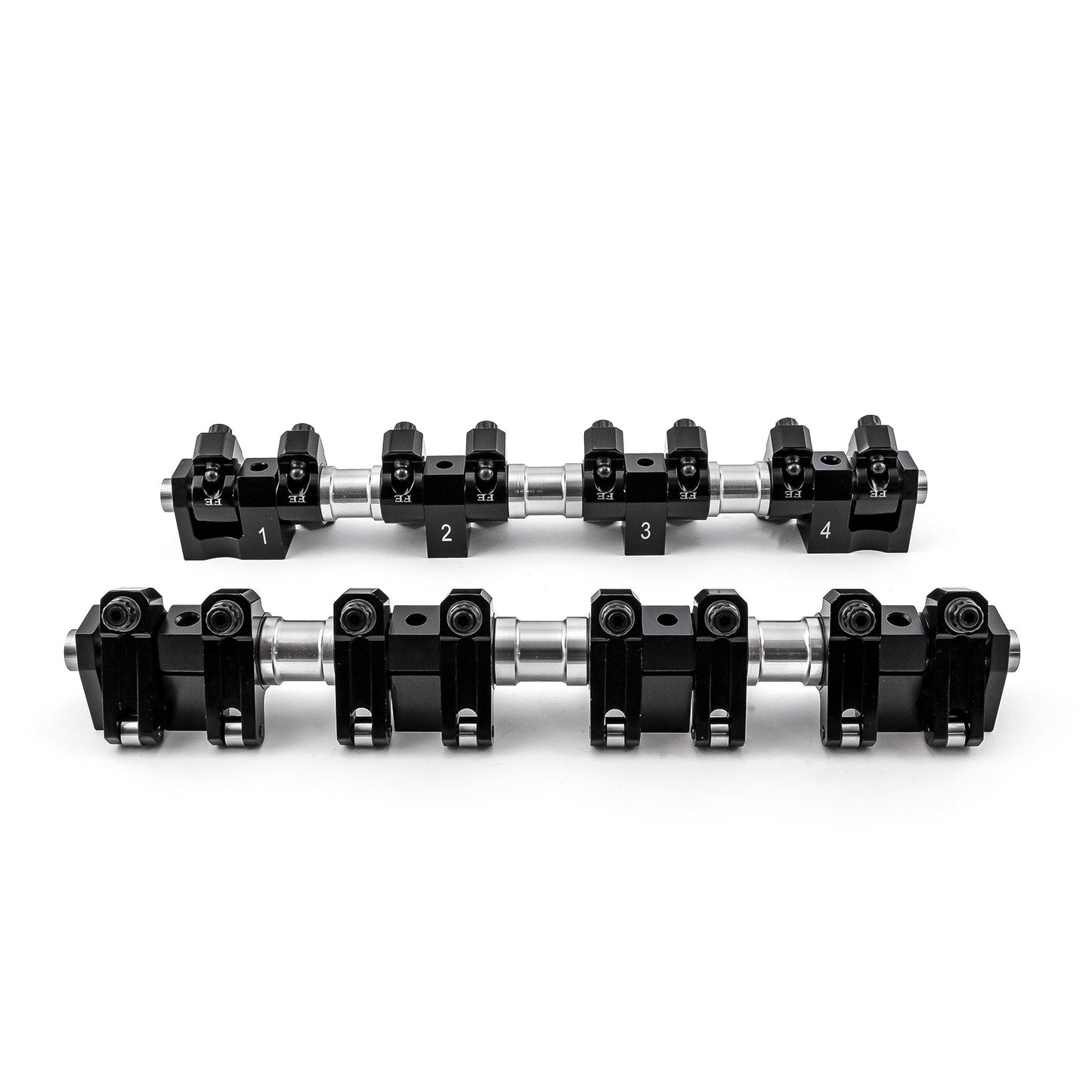 Juego de balancines de rodillos de aluminio DNA® con relación de eje 1.76 para Ford Fe 390 427 428