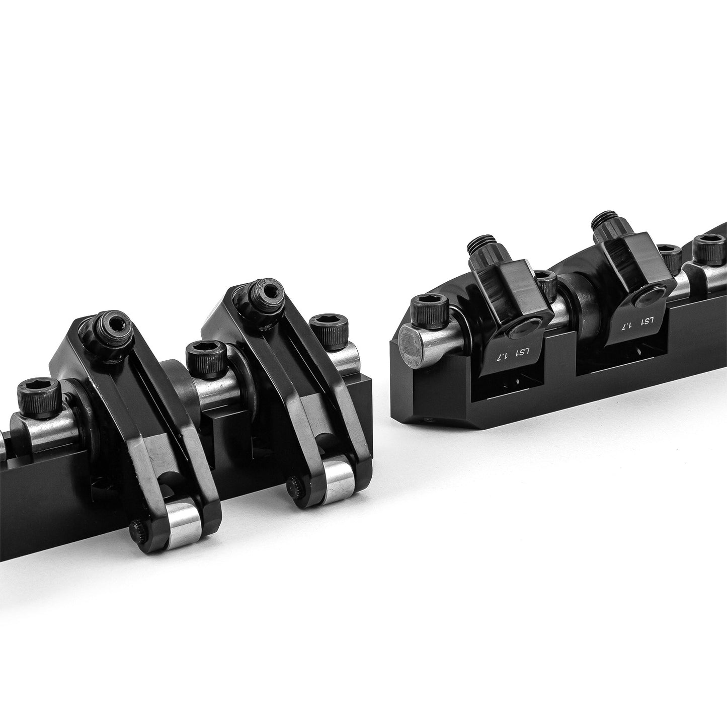 Juego de balancines de rodillos de aluminio DNA® con relación de eje 1.7 para Chevy GM LS1