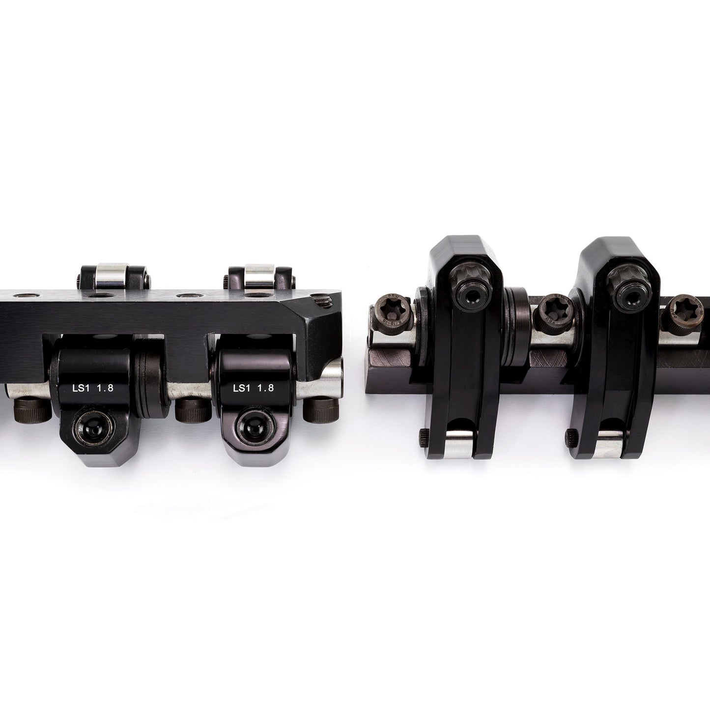Juego de balancines de rodillos de aluminio DNA con relación de eje 1.8 para Chevy GM LS1