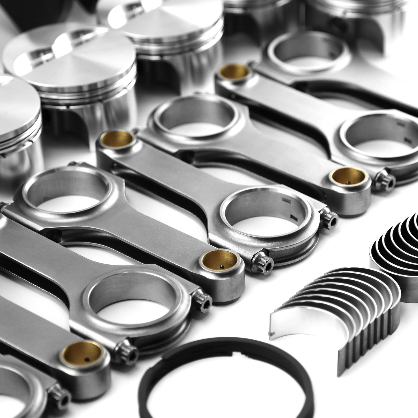 Kit de ensamblaje giratorio de sello de 1 pieza para Chevy SBC 350 de 3.750" y 383 ci - Serie Outlaw
