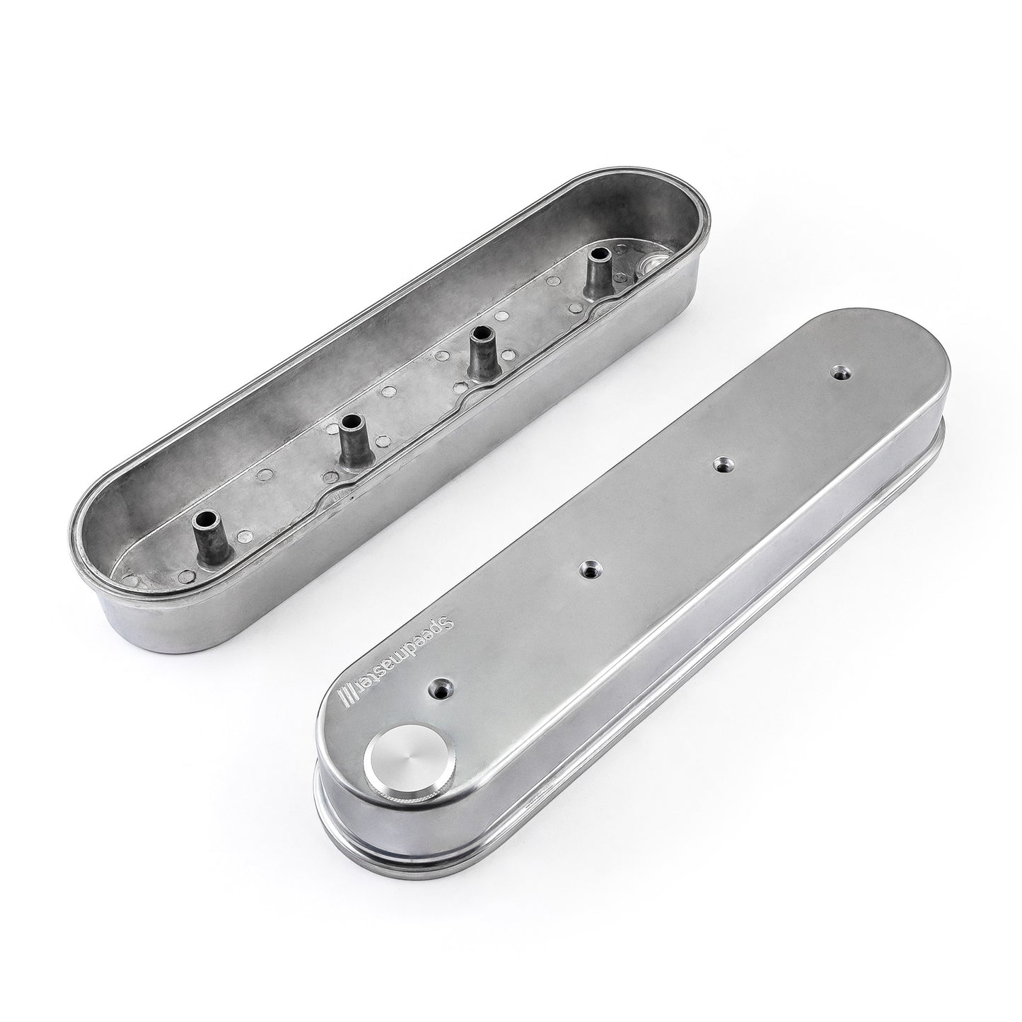 Tapas de válvulas de aluminio pulidas para Chevy GM LS1, LS2, LS3, LS6 y LS7