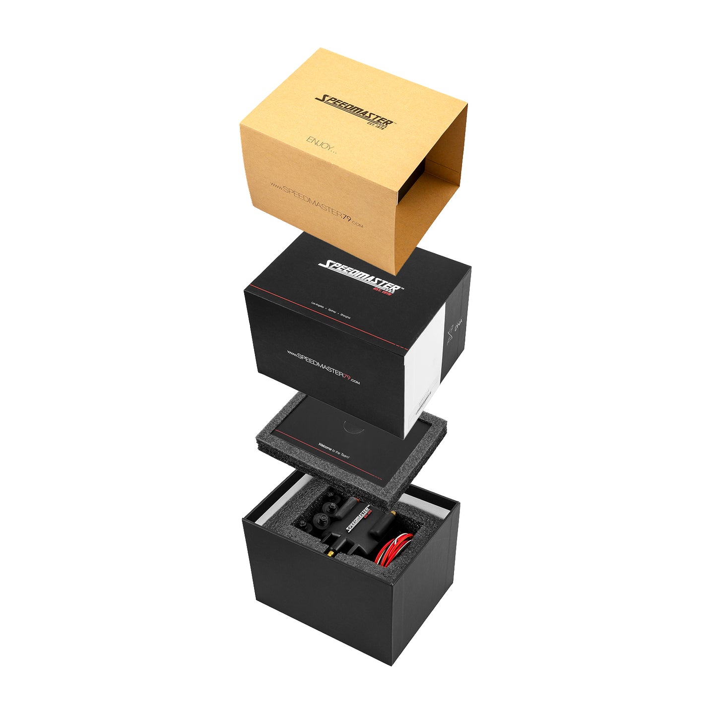 El Rayo DNA® - 12V HVC High Output External Male E-Core Ignition Coil