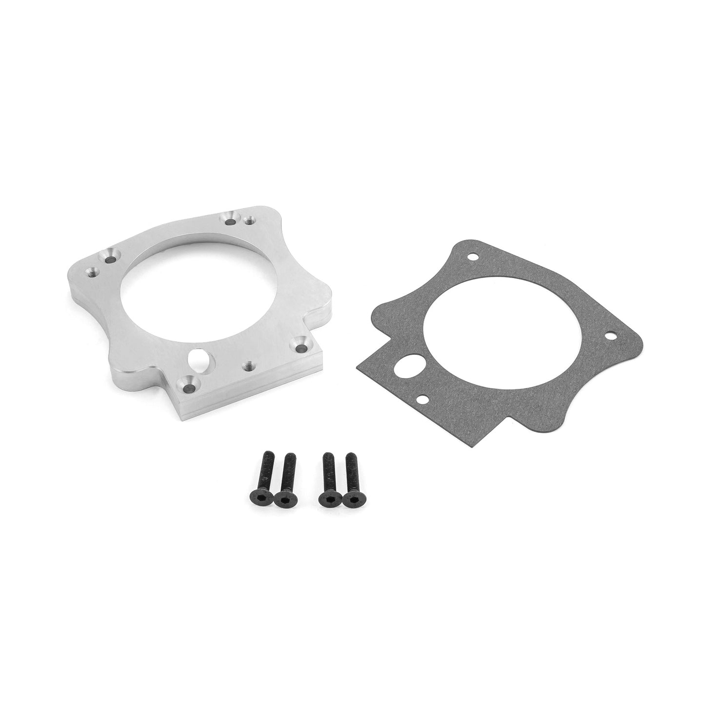 Adaptador de cuerpo del acelerador de LS de 4 pernos y 102 mm a LS1 de 85 mm y 3 pernos