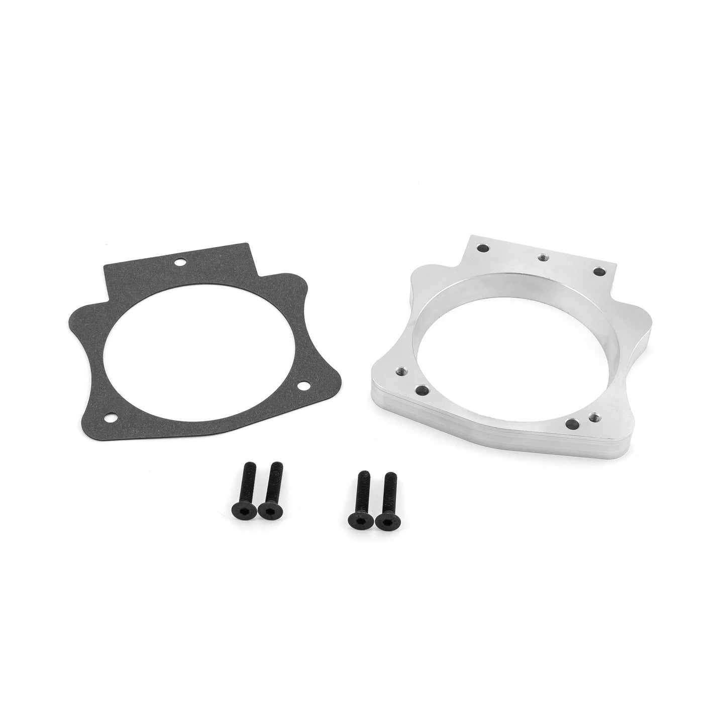 Adaptador de cuerpo del acelerador de LS de 4 pernos y 102 mm a LS1 de 96 mm y 3 pernos