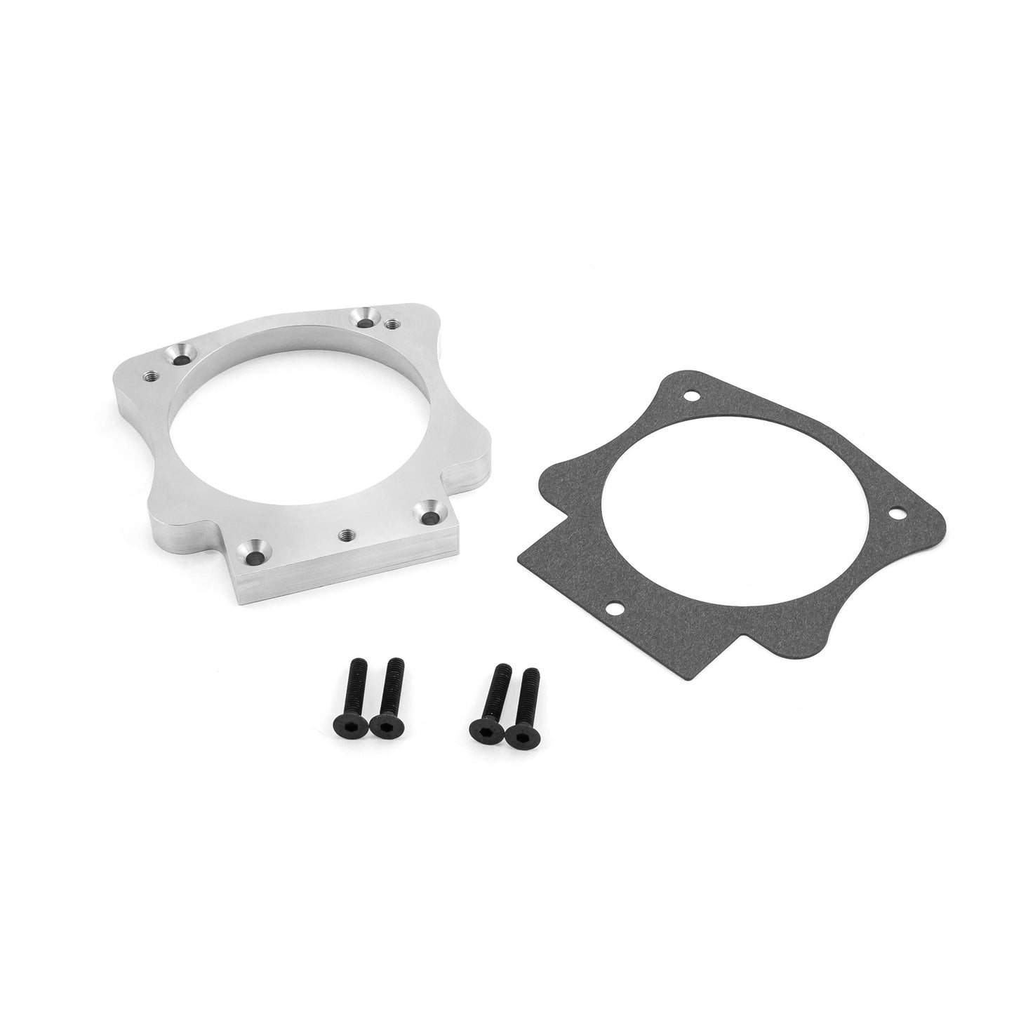 Adaptador de cuerpo del acelerador de LS de 4 pernos y 102 mm a LS1 de 96 mm y 3 pernos