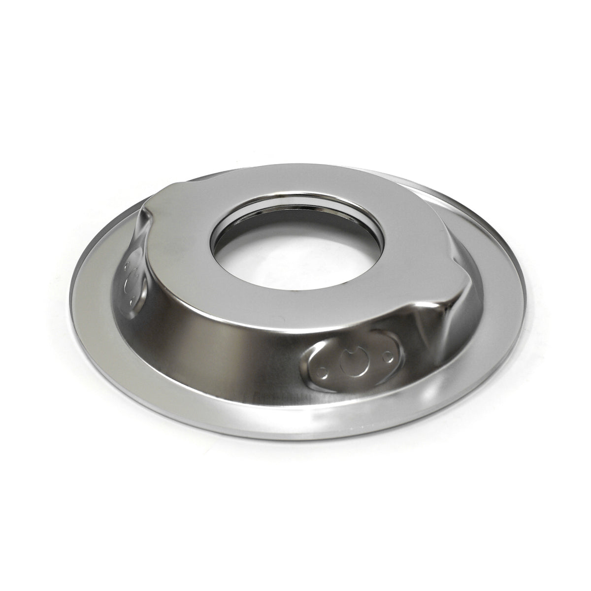 14" Chrome Drop Recessed Air Cleaner Base