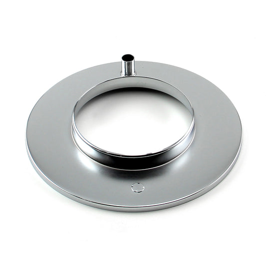 Base elevada cromada para filtro de aire de 10"