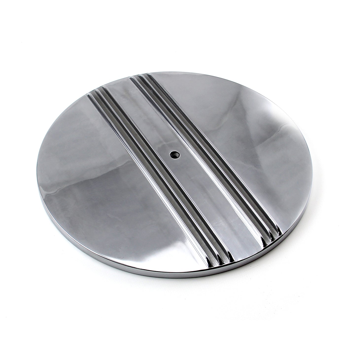 14" Aluminum Classic Finned Center Air Cleaner Top