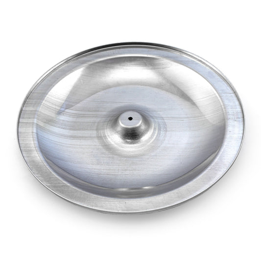 Filtro de aire superior redondo de aluminio de 14" estilo carrera - Pulido