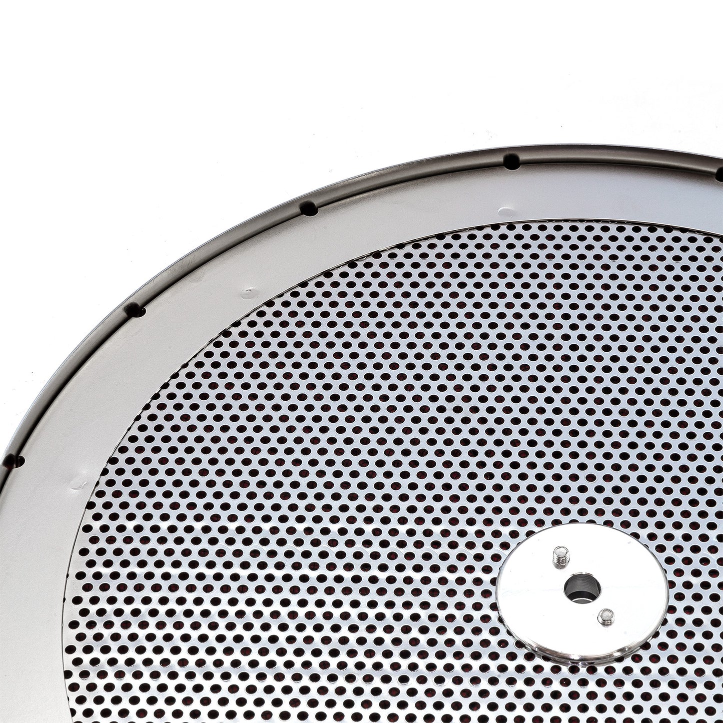 Filtro de aire lavable de estilo extremo de 14" con anillo exterior cromado