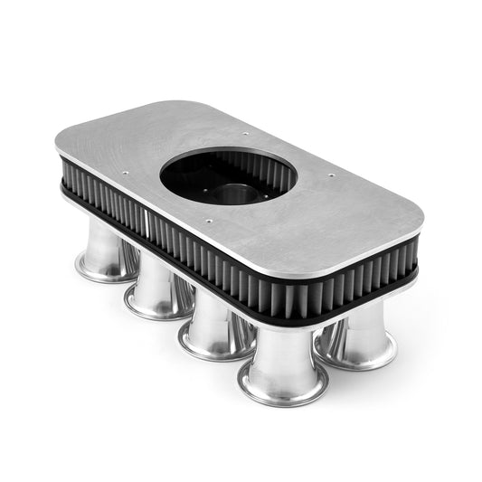 Purificador de aire de aluminio de edición especial con elemento de chimenea y aspecto de tiro descendente