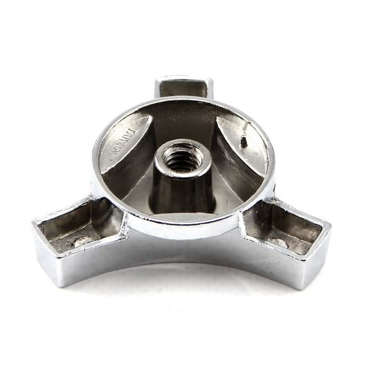 Tuerca de filtro de aire 5/16-18 grande negra y cromada