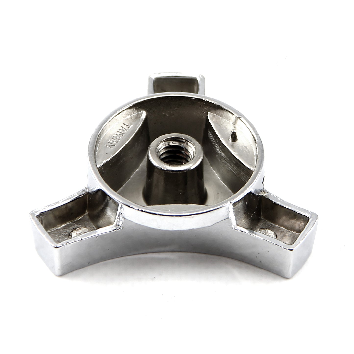 Tuerca de filtro de aire 5/16-18 grande negra y cromada