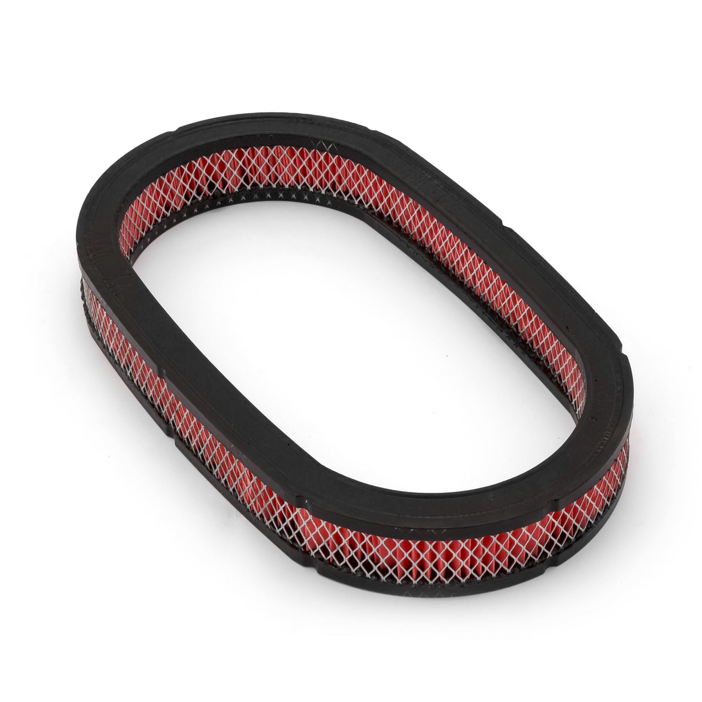 Elemento de filtro de aire de gasa de papel ovalado de 15" x 2" únicamente