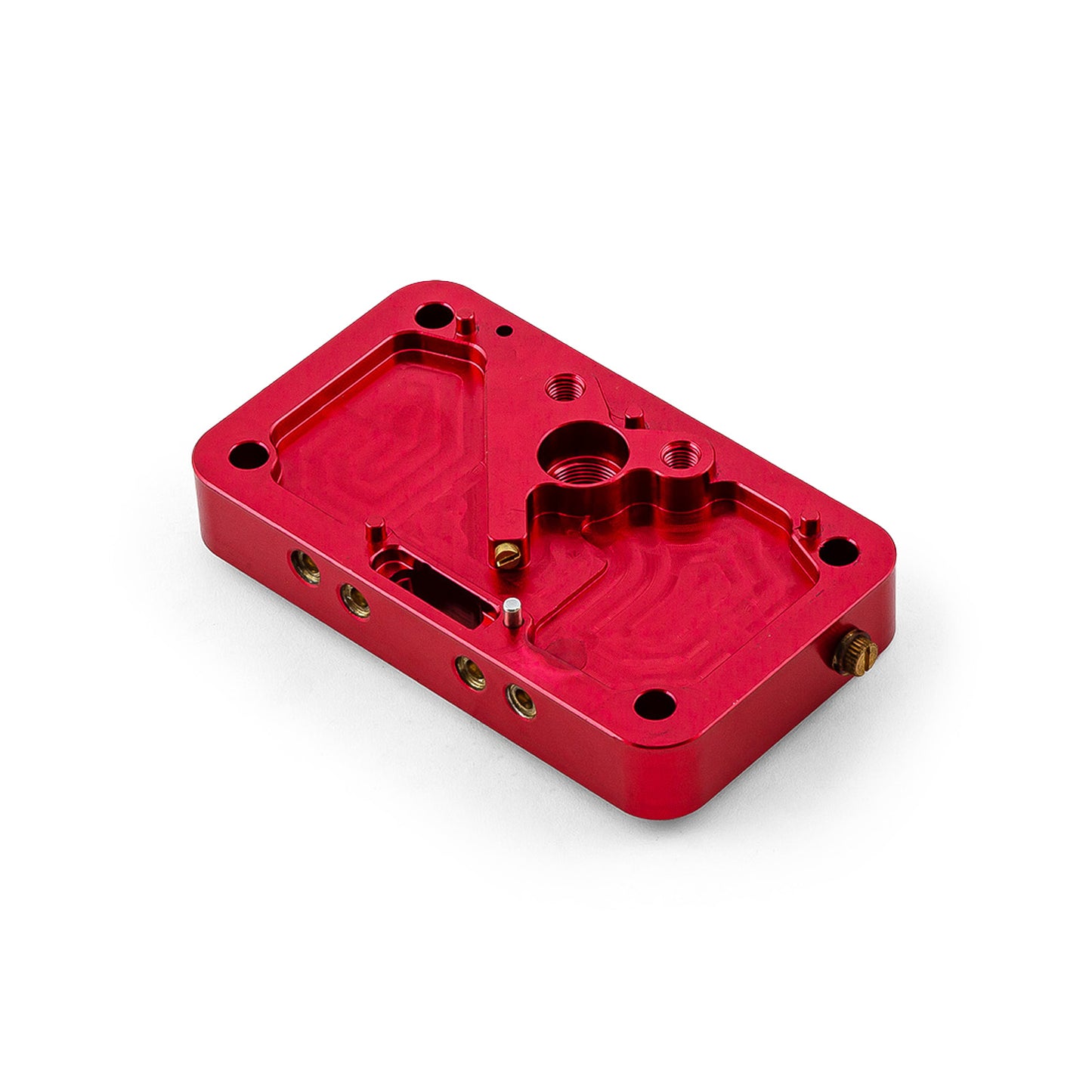 Carburador de aluminio billet de 4 cuerpos con bloque dosificador de 2 circuitos