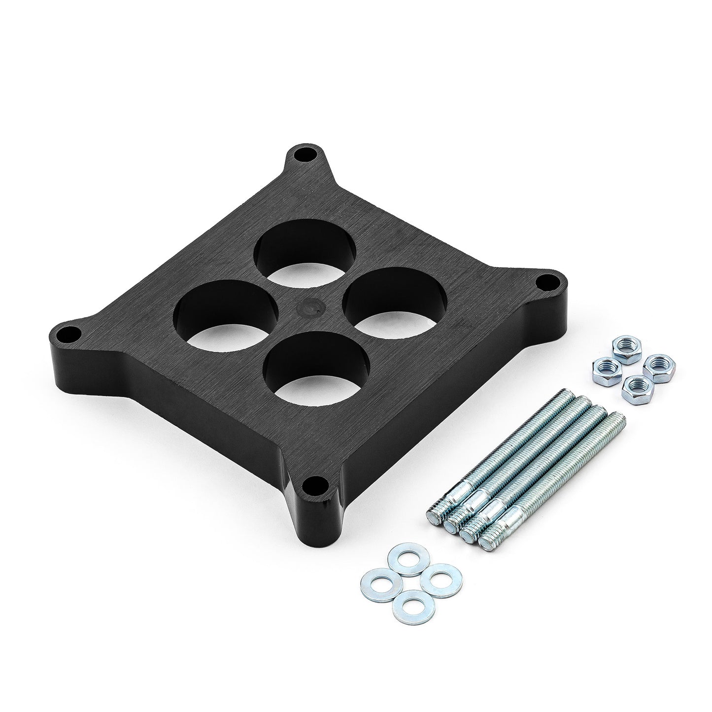 1" Phenolic / Bakelite Carburetor Spacer Square Bore 4 Port