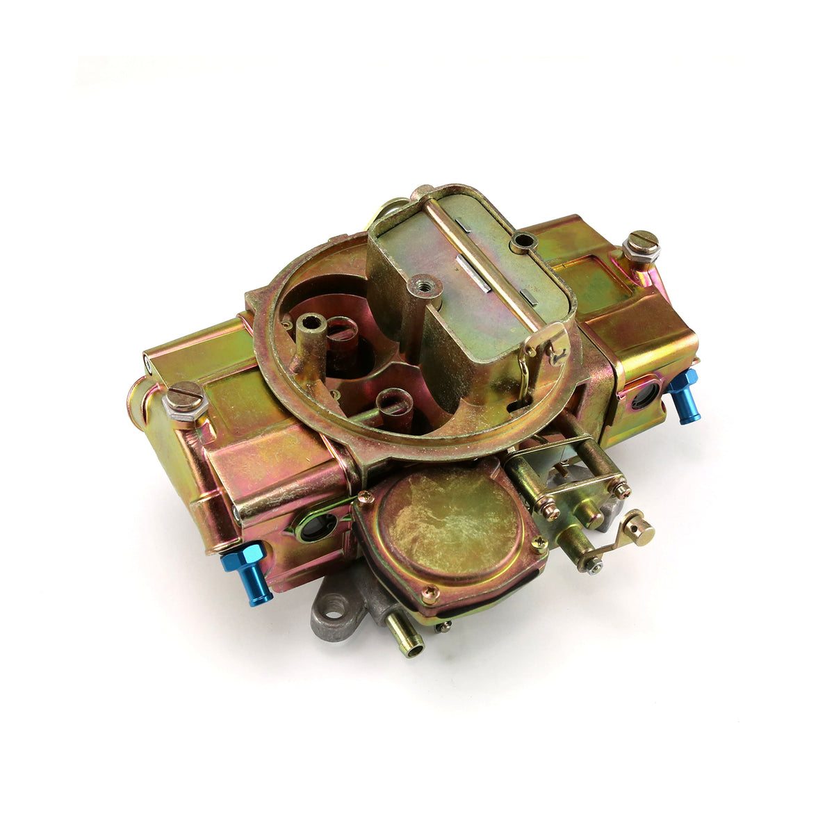 Carburador de zinc de 4 cuerpos y 600 cfm (estrangulador manual/segador de vacío), sin juntas