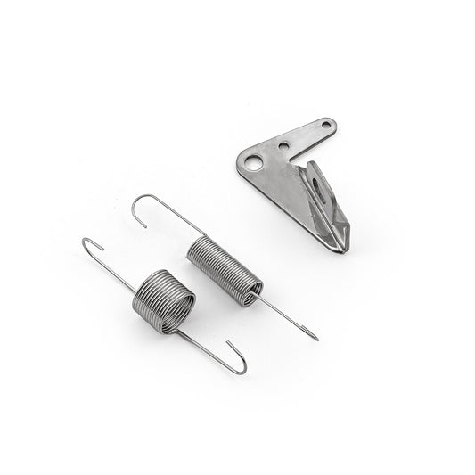 Stainless Throttle Cable Bracket & Spring Kit