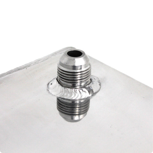 Celda de combustible de aluminio pulido liviano de 10 galones/38 litros con sensor