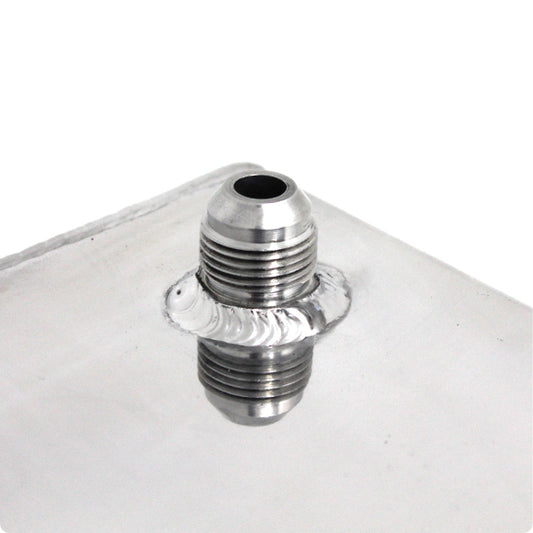 15 Gallon / 57 Litre Lightweight Polished Aluminum Fuel Cell w/ Sender