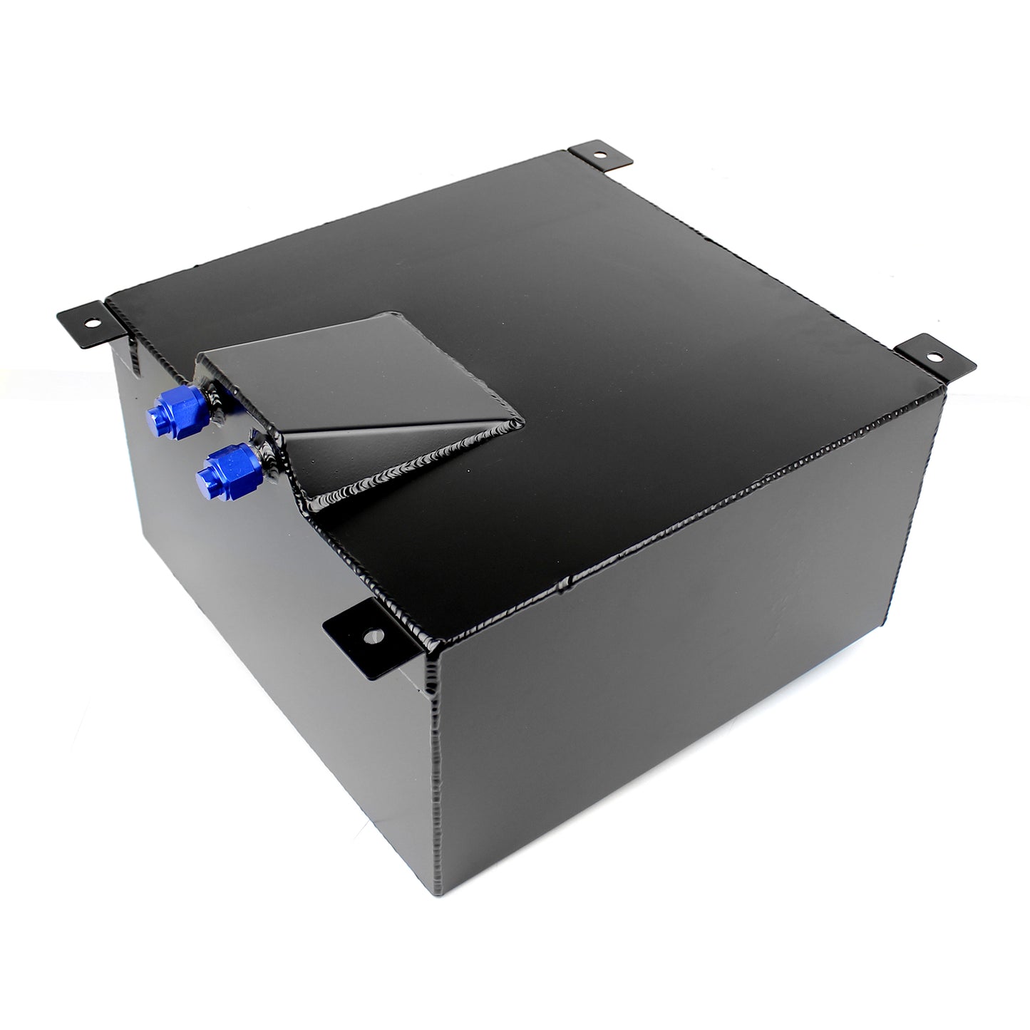 10 Gallon / 40 Litre Lightweight Black Aluminum Fuel Cell w/ Sender
