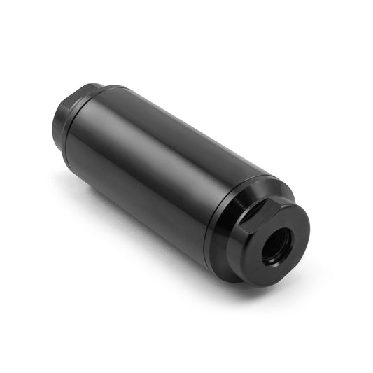 Filtro de combustible de aluminio en línea - 6 AN macho
