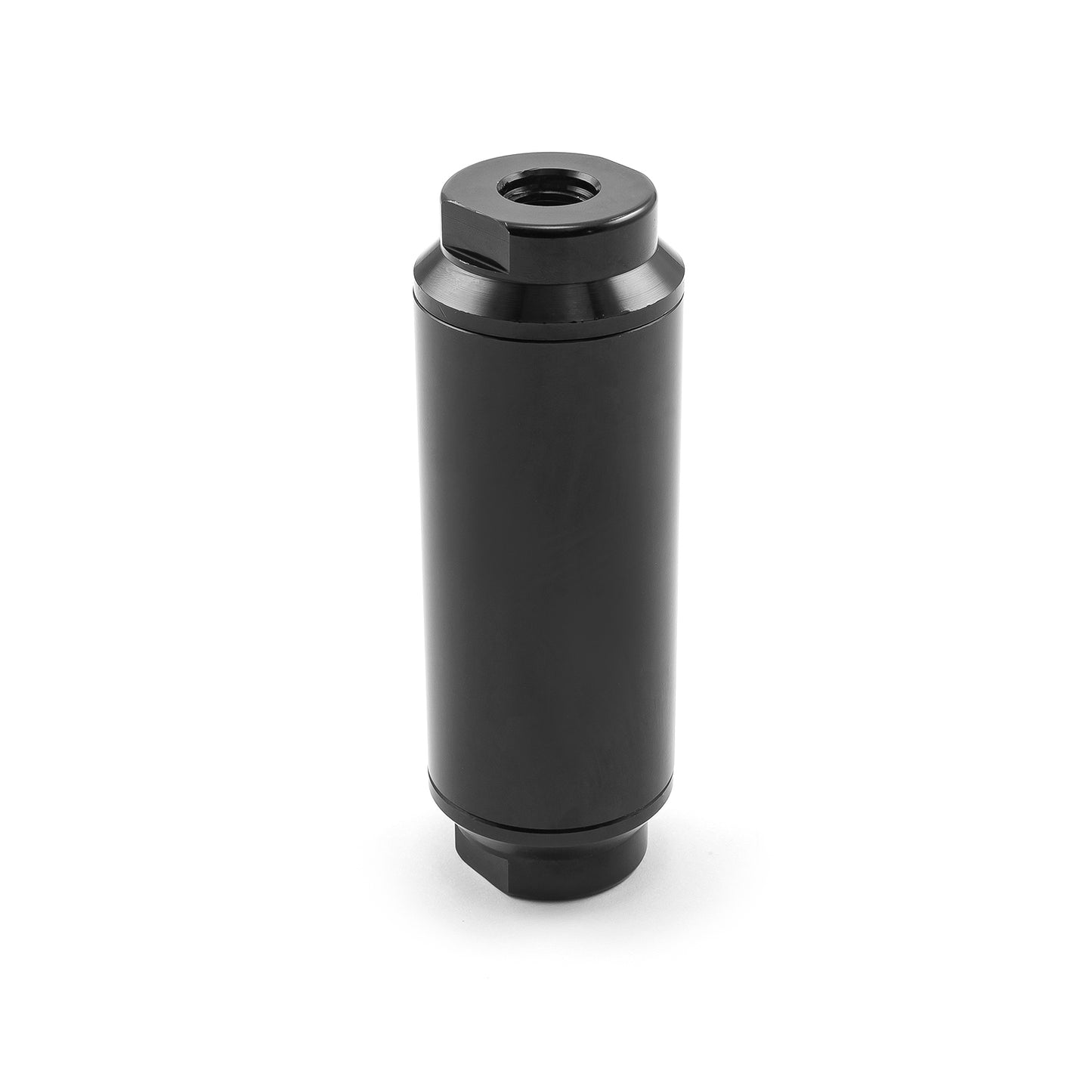 Filtro de combustible de aluminio en línea - 6 AN macho
