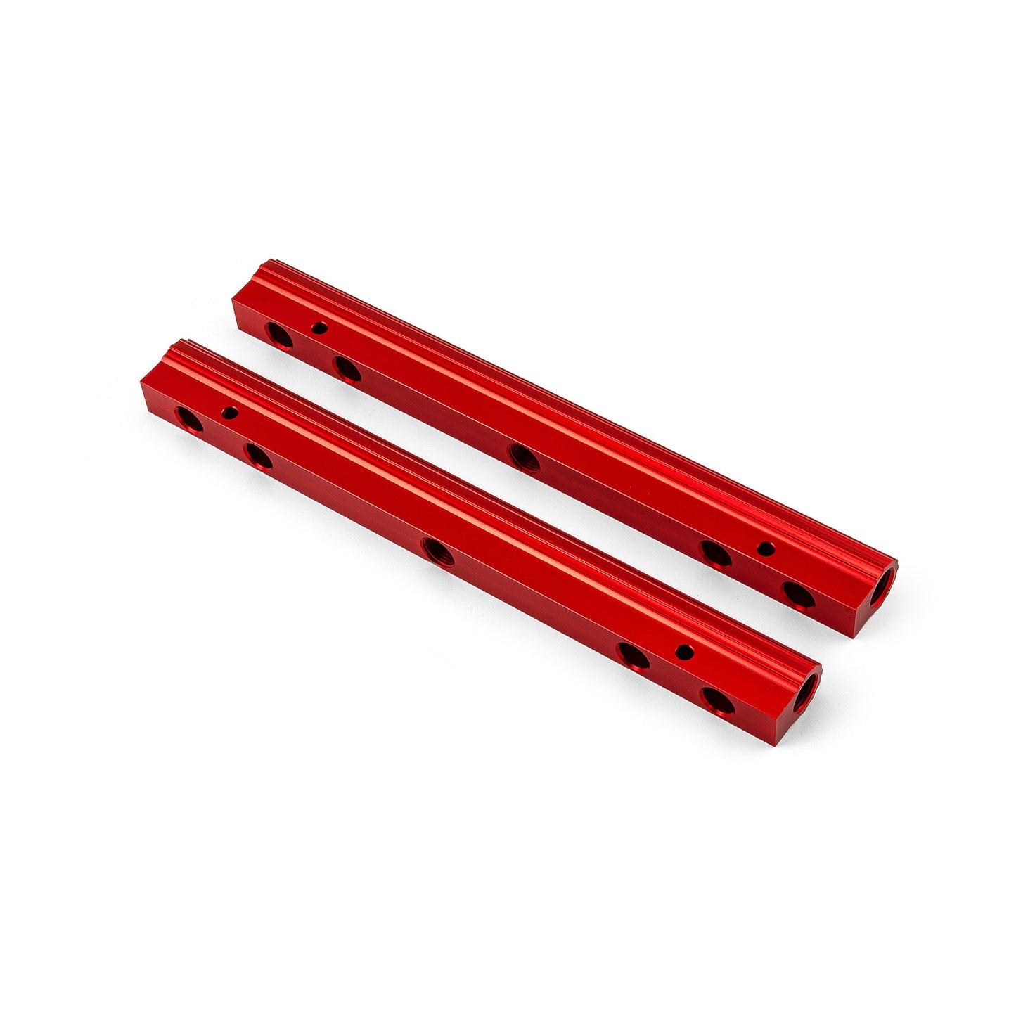 Kit de riel de inyector de combustible de aluminio billet para Chevy SBC 350