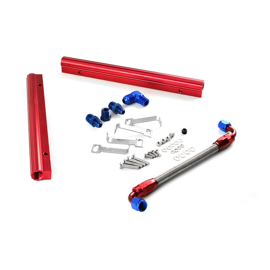 Kit de riel de inyector de combustible de aluminio billet para Chevy BBC 454