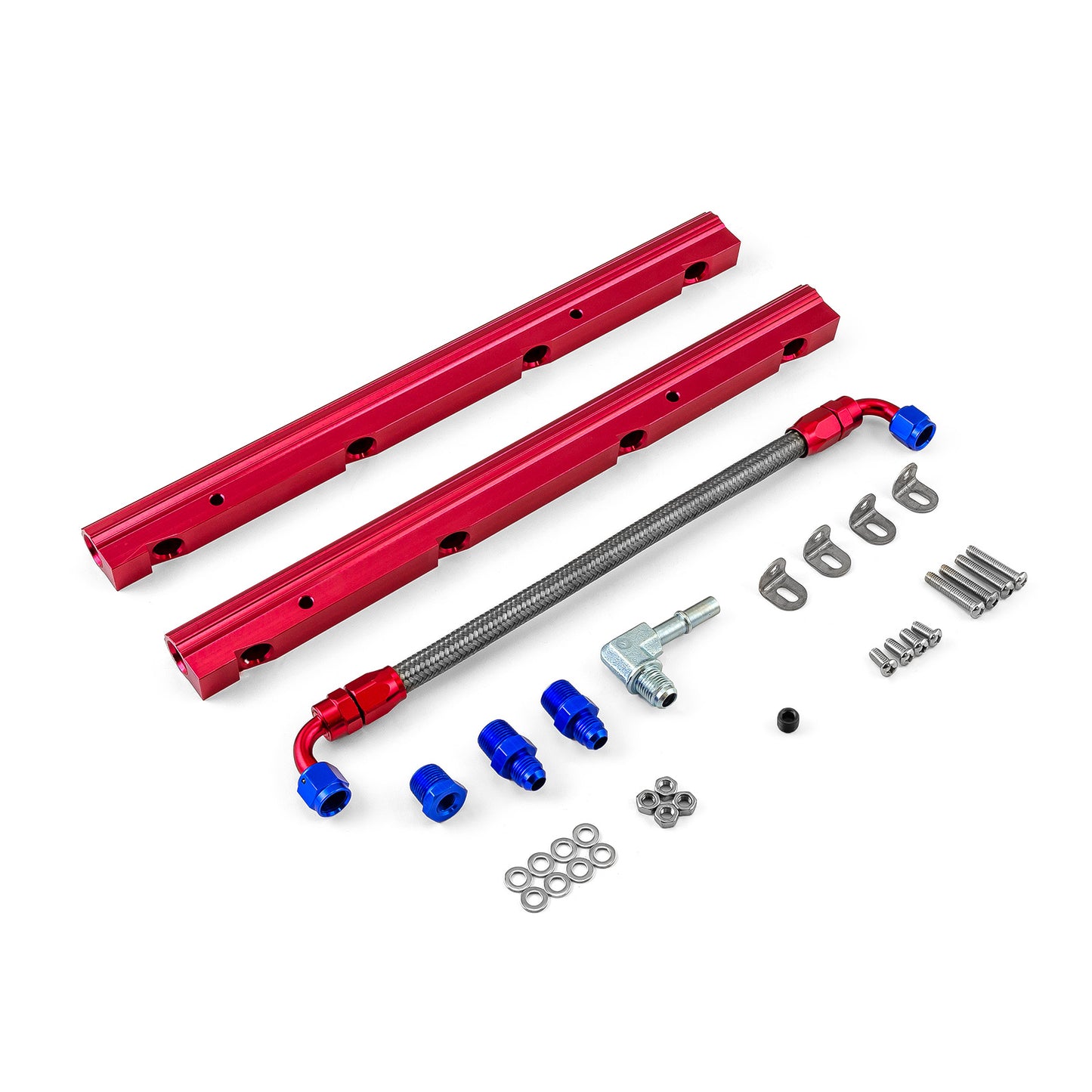 Kit de riel de inyector de combustible de aluminio billet de repuesto original para Chevy LS2 LS7 2005-2006