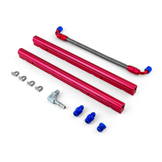 Chevy LS2 LS7 2005-2006 Stock Replacement Billet Aluminum Fuel Injector Rail Kit
